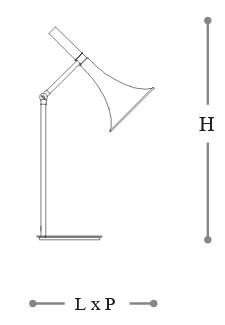 Dimensiones de la lámpara colgante Baffo Incanto Italamp